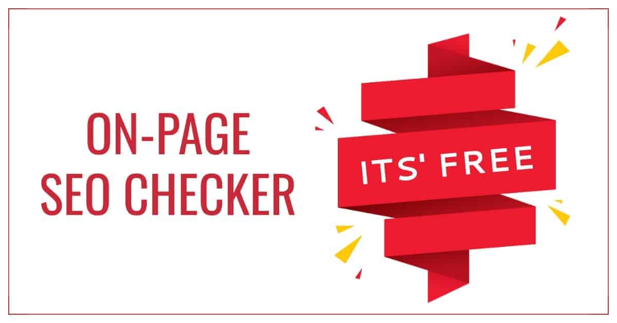 website onpage seo checker