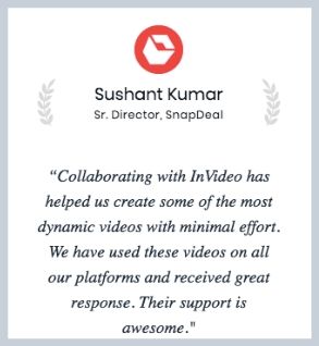 Testimonial From Snapdeal